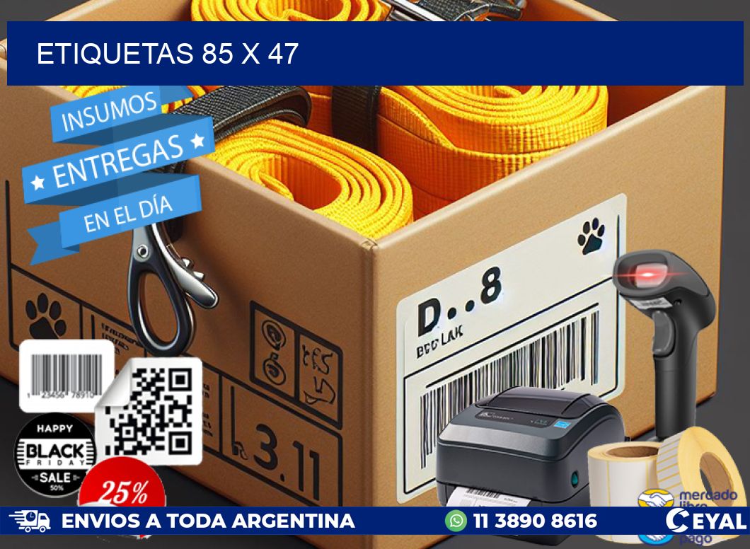 ETIQUETAS 85 x 47