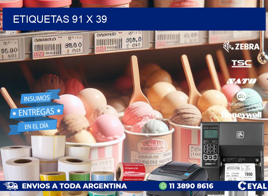 ETIQUETAS 91 x 39