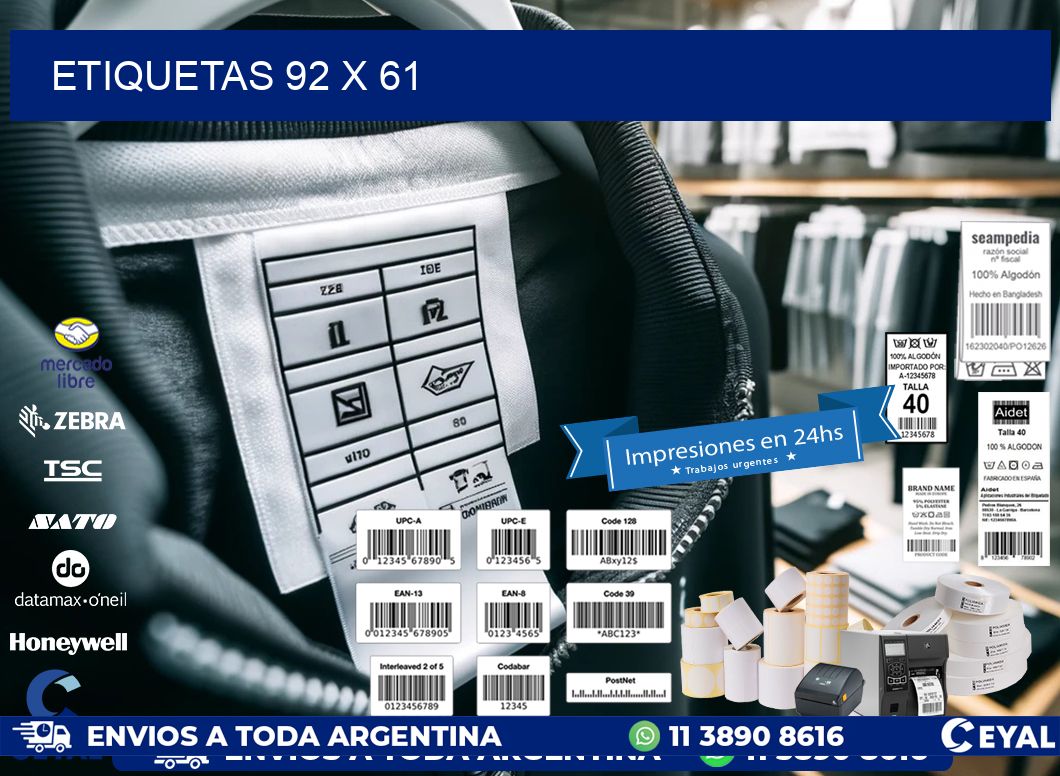 ETIQUETAS 92 x 61