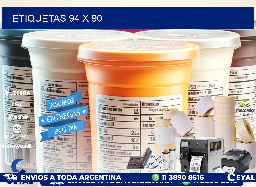 ETIQUETAS 94 x 90