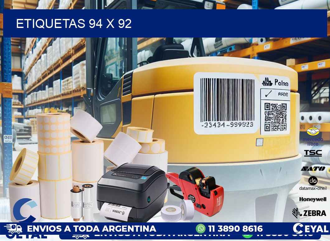 ETIQUETAS 94 x 92
