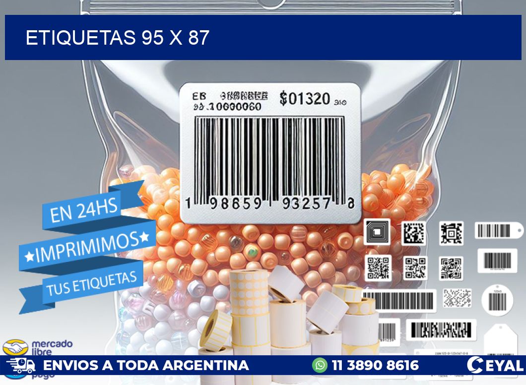ETIQUETAS 95 x 87