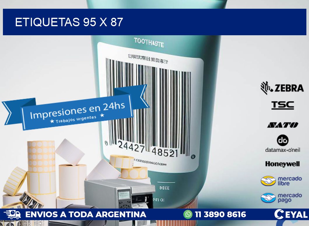 ETIQUETAS 95 x 87