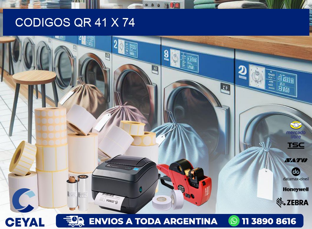 CODIGOS QR 41 x 74