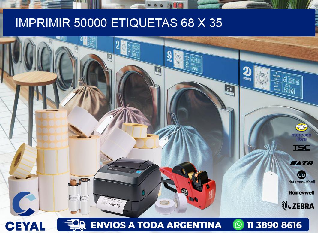 IMPRIMIR 50000 ETIQUETAS 68 x 35