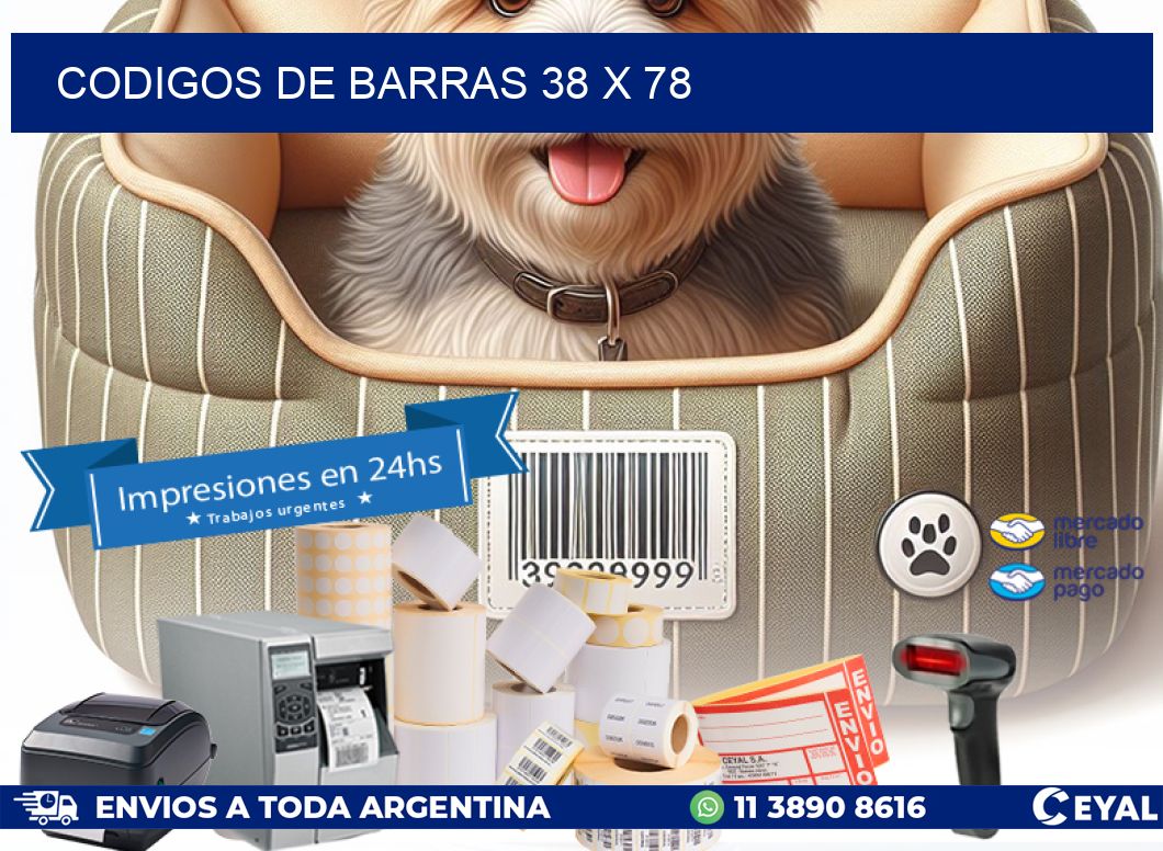 codigos de barras 38 x 78