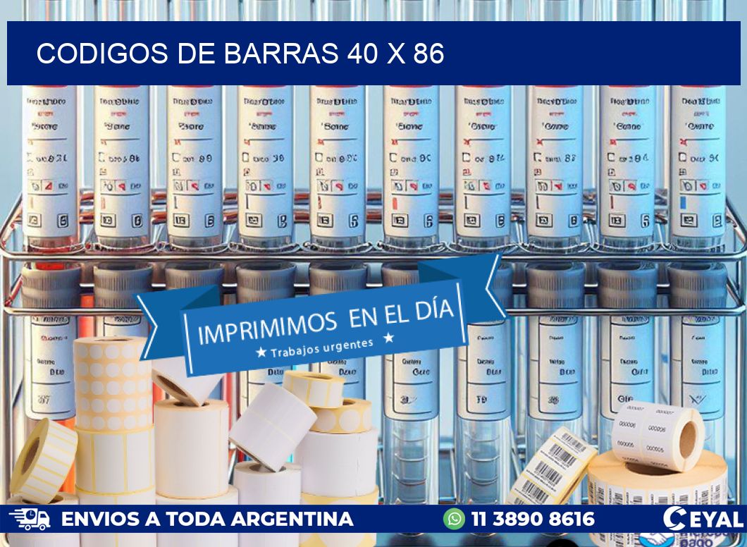 codigos de barras 40 x 86