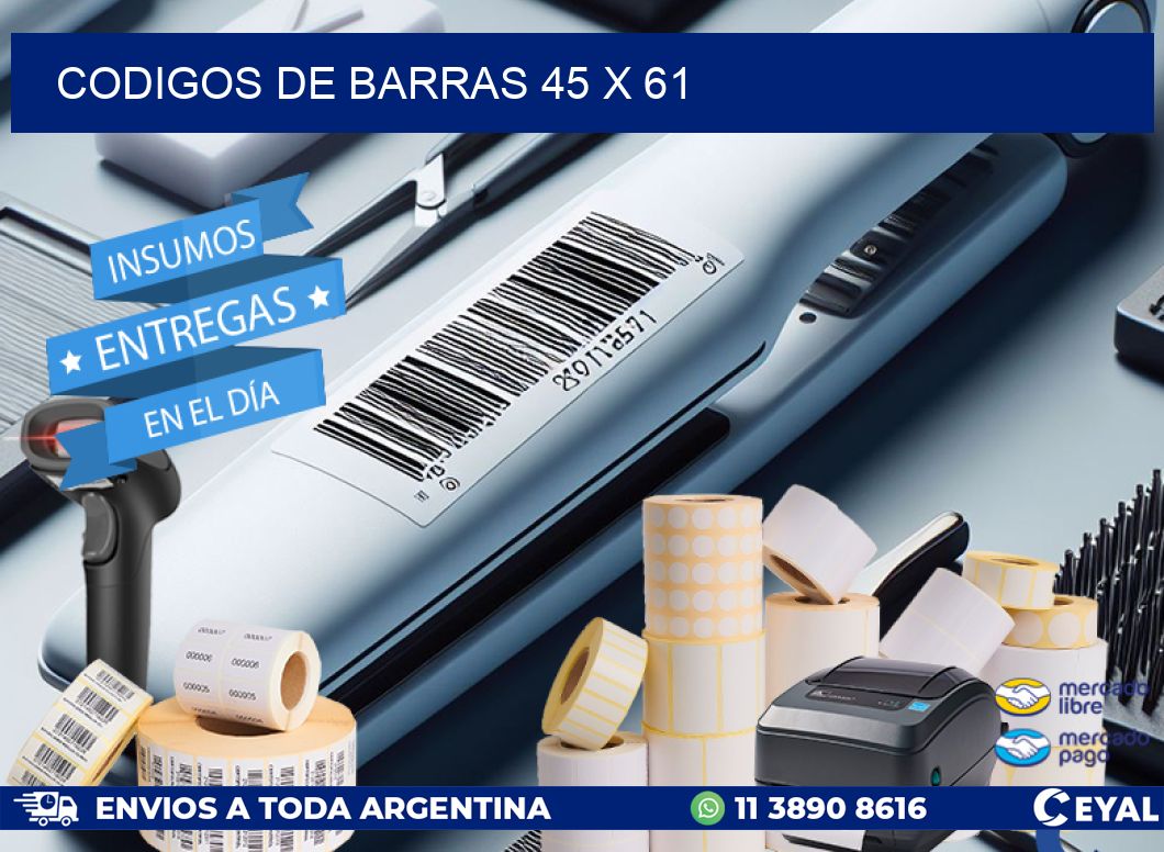 codigos de barras 45 x 61