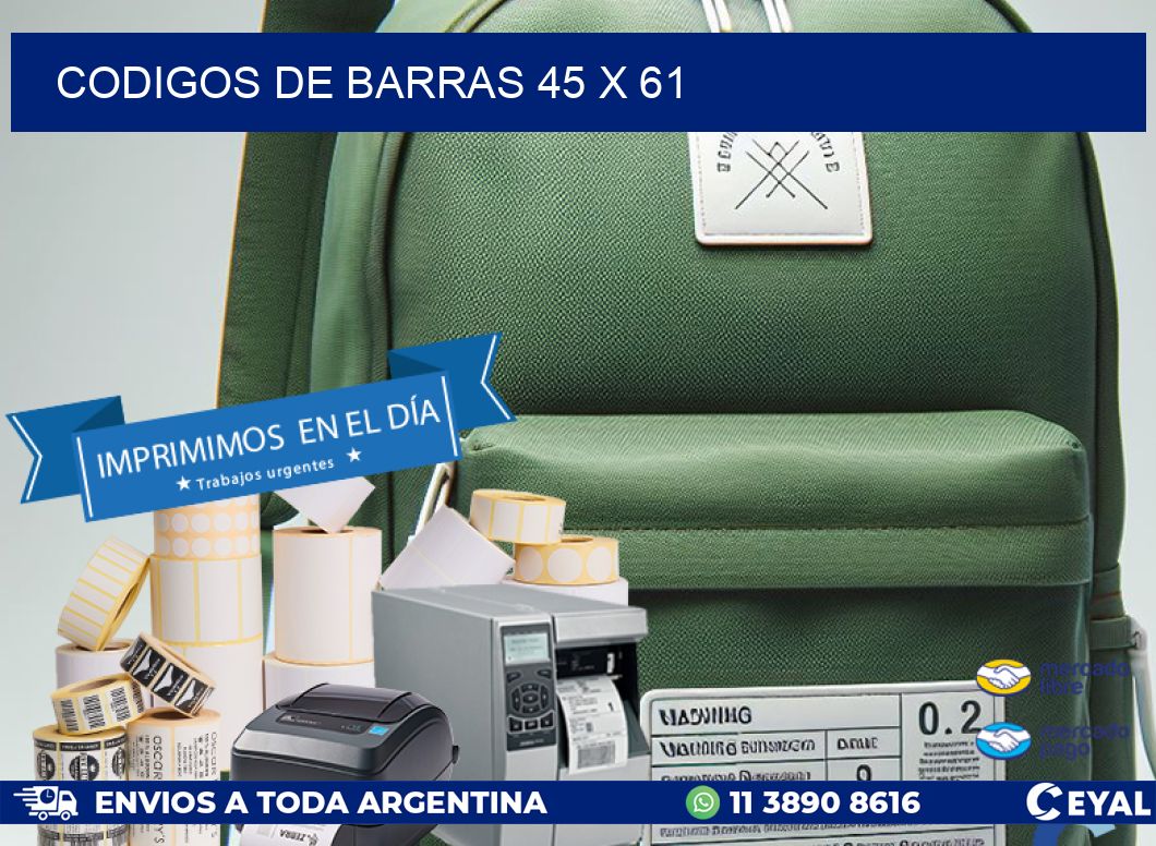 codigos de barras 45 x 61