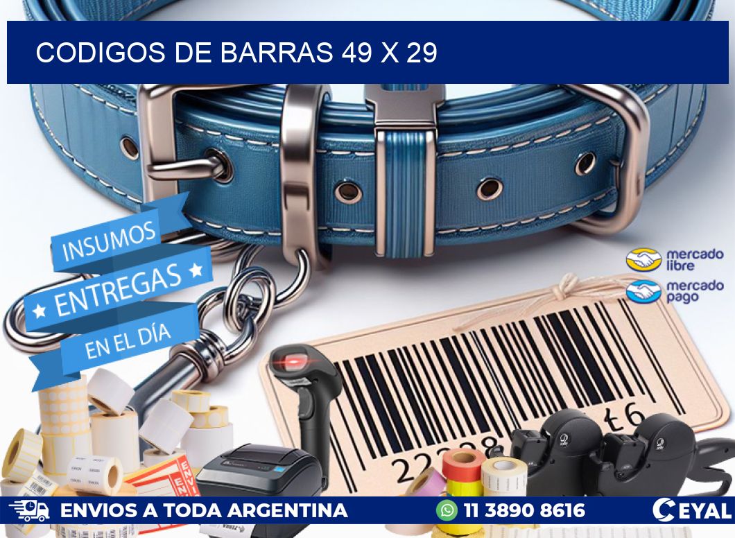 codigos de barras 49 x 29