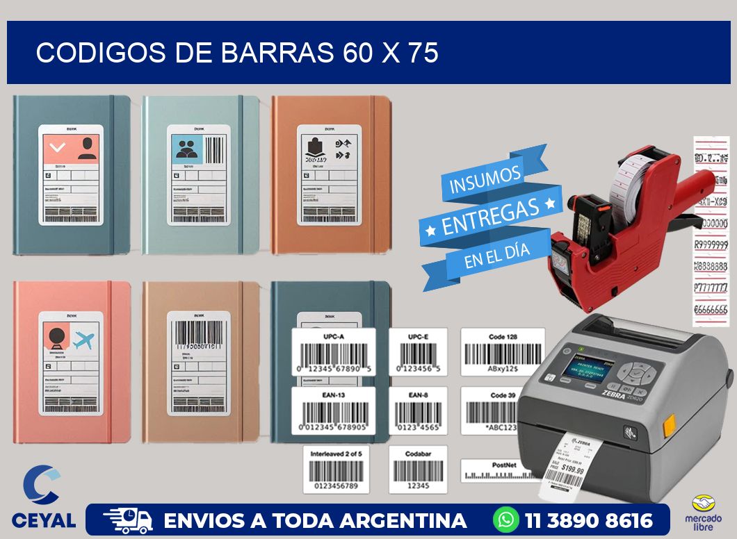 codigos de barras 60 x 75
