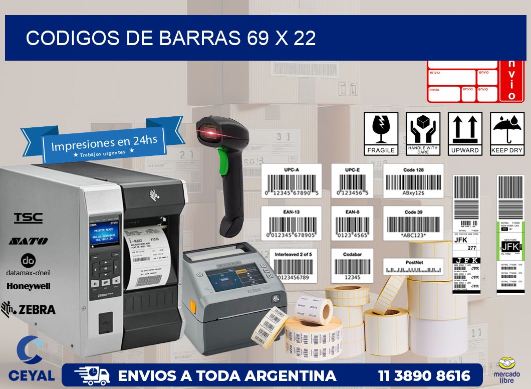 codigos de barras 69 x 22