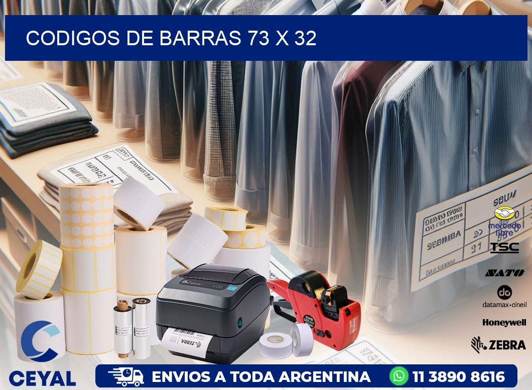 codigos de barras 73 x 32