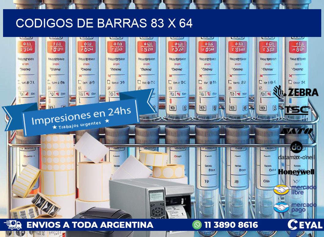 codigos de barras 83 x 64