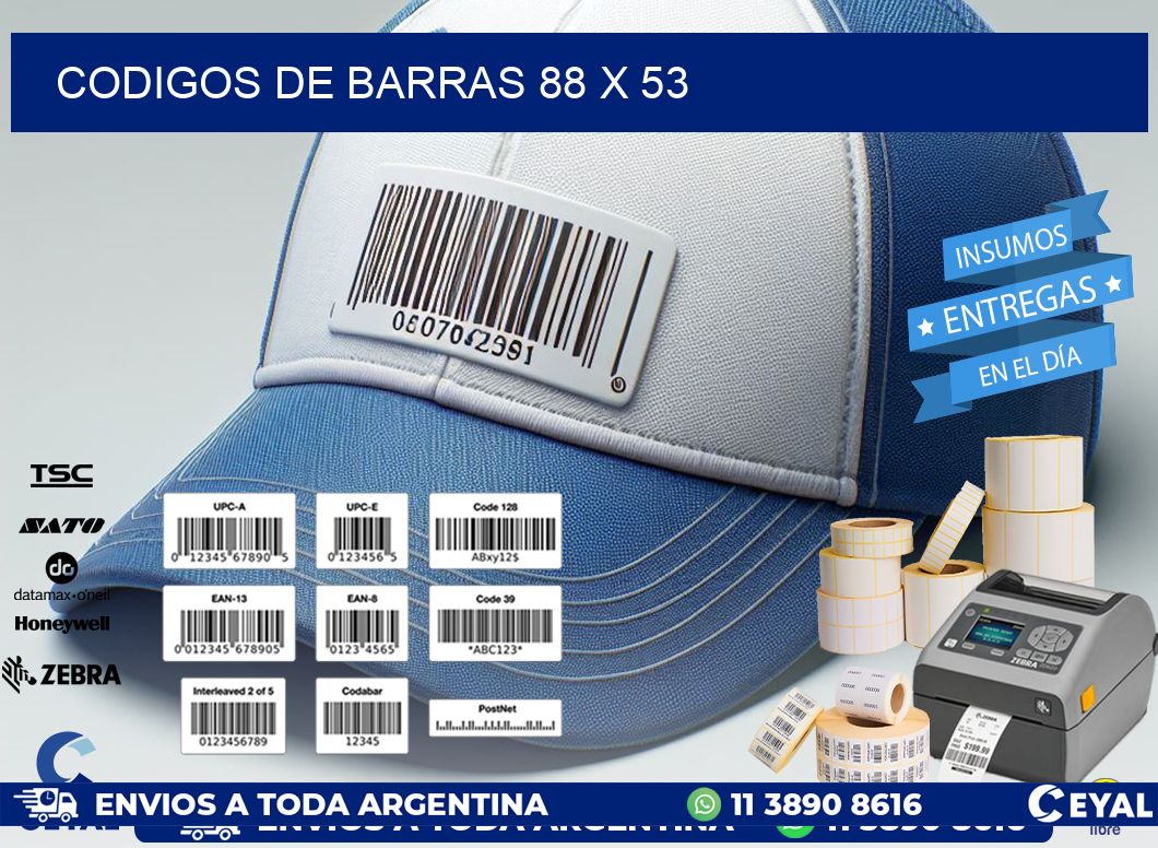 codigos de barras 88 x 53
