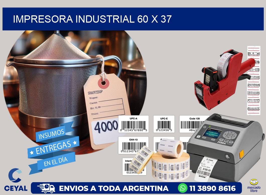 impresora industrial 60 x 37