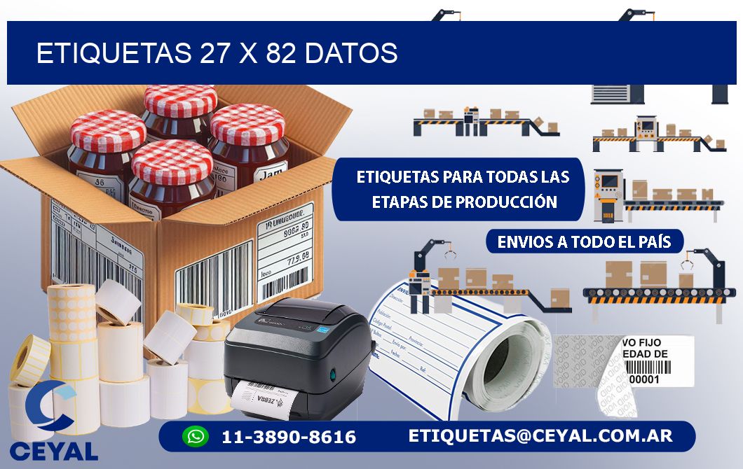 ETIQUETAS 27 x 82 DATOS