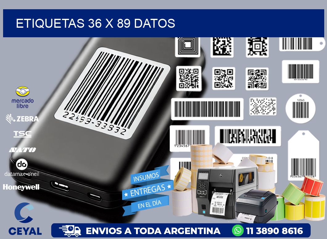 ETIQUETAS 36 x 89 DATOS