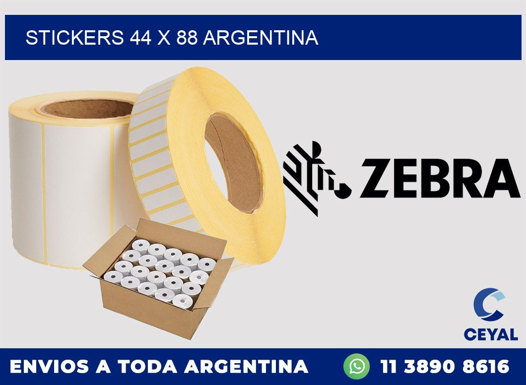 STICKERS 44 x 88 ARGENTINA