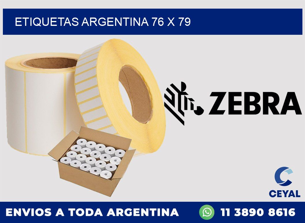 etiquetas argentina 76 x 79
