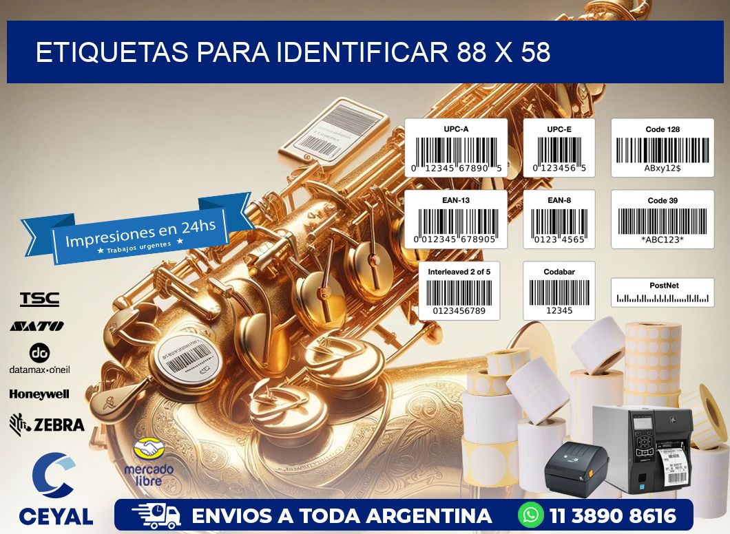 etiquetas para identificar 88 x 58