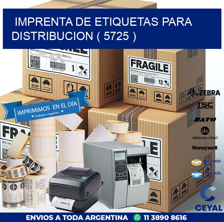 imprenta de etiquetas para distribucion ( 5725 )