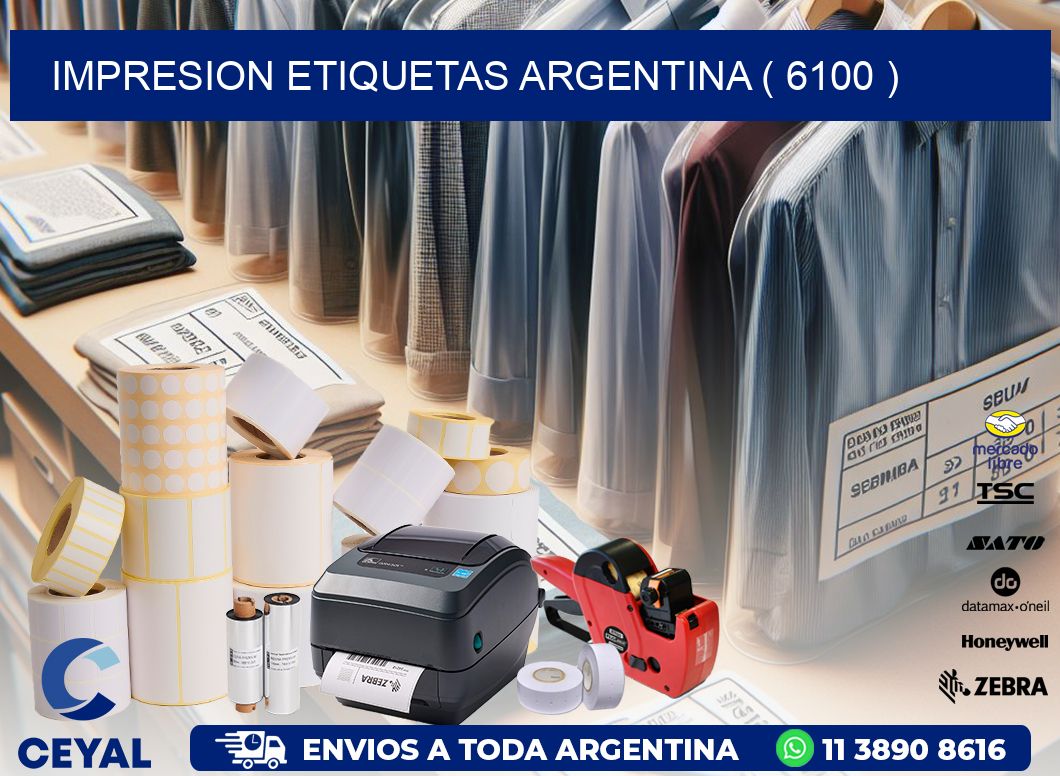 impresion etiquetas argentina ( 6100 )