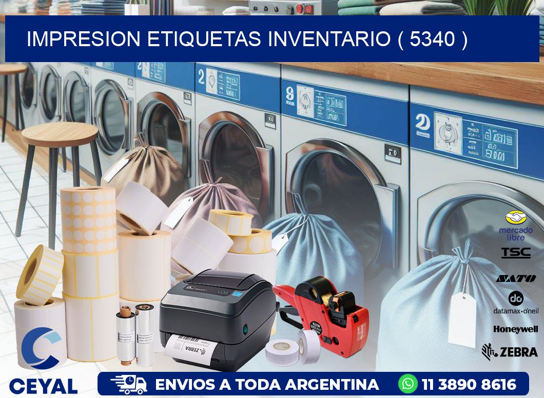 impresion etiquetas inventario ( 5340 )