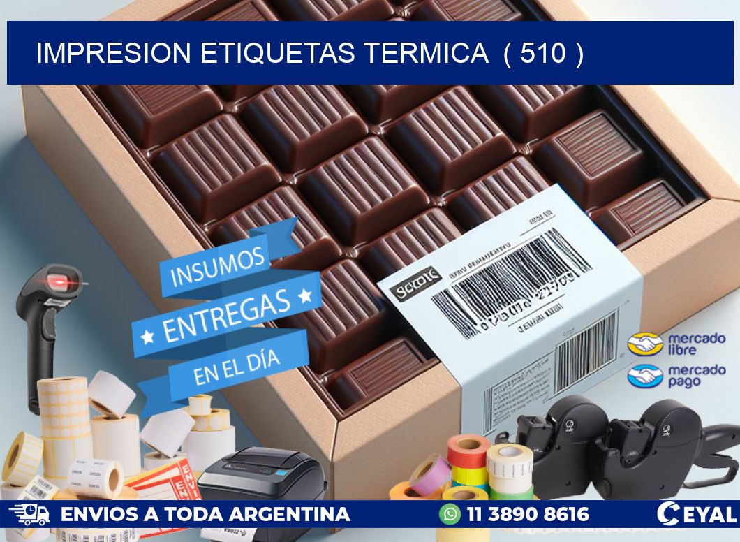 impresion etiquetas termica  ( 510 )