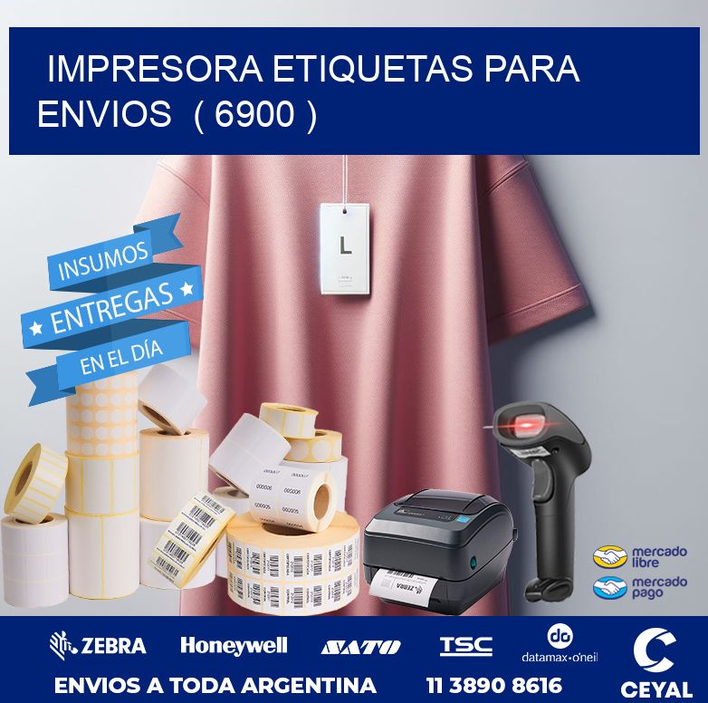 impresora etiquetas para envios  ( 6900 )