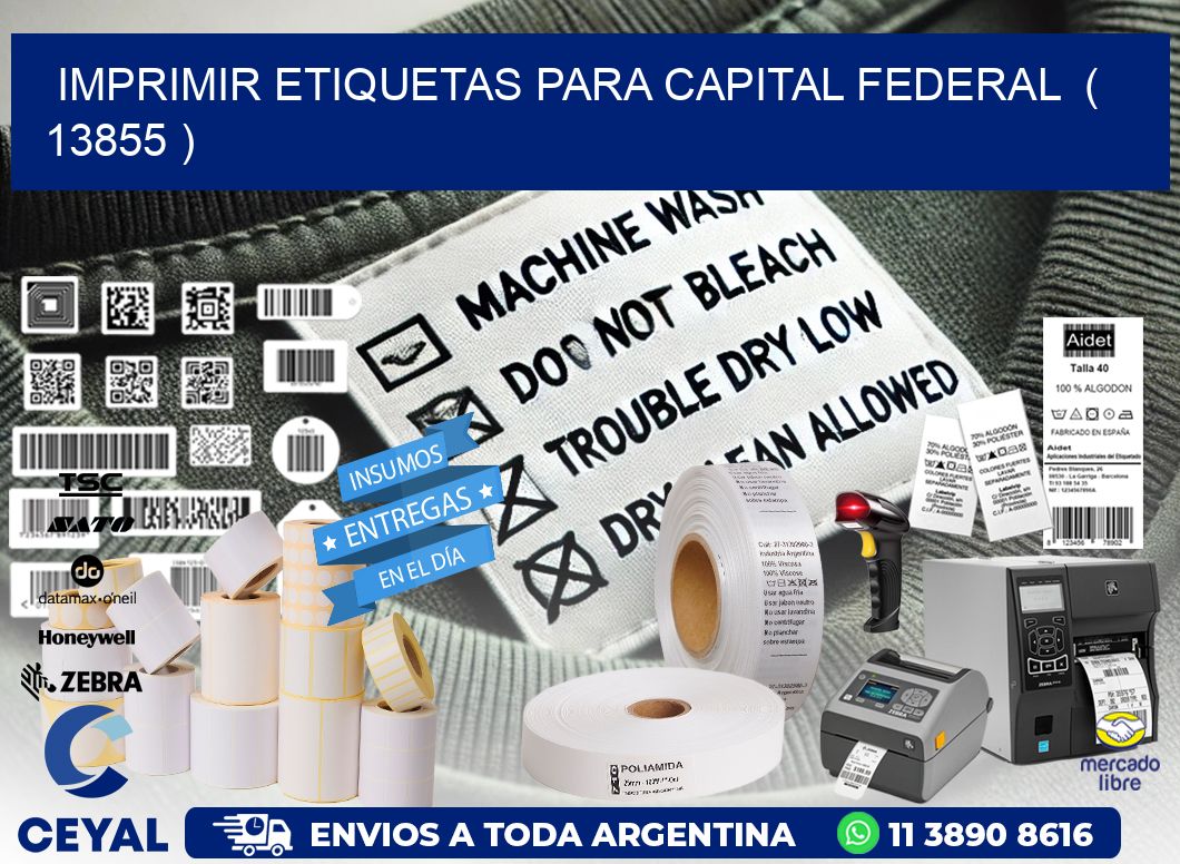 imprimir etiquetas para capital federal  ( 13855 )