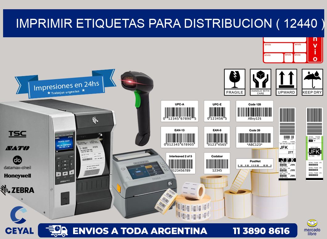 imprimir etiquetas para distribucion ( 12440 )