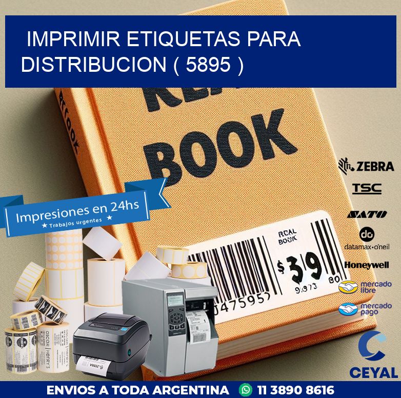 imprimir etiquetas para distribucion ( 5895 )