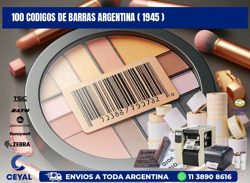 100 codigos de barras argentina ( 1945 )