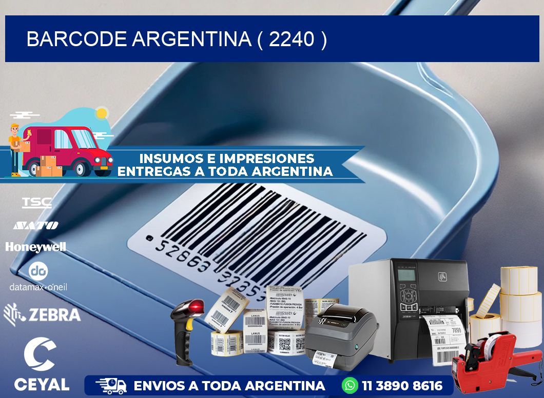 BARCODE ARGENTINA ( 2240 )