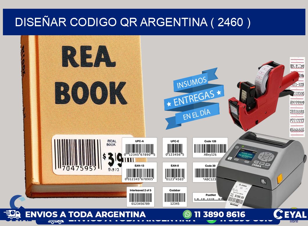 DISEÑAR CODIGO QR ARGENTINA ( 2460 )