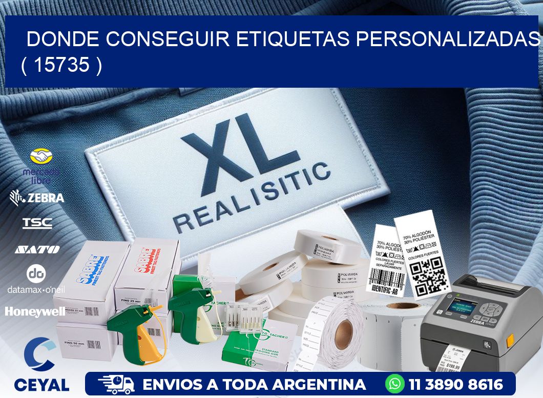 DONDE CONSEGUIR ETIQUETAS PERSONALIZADAS ( 15735 )