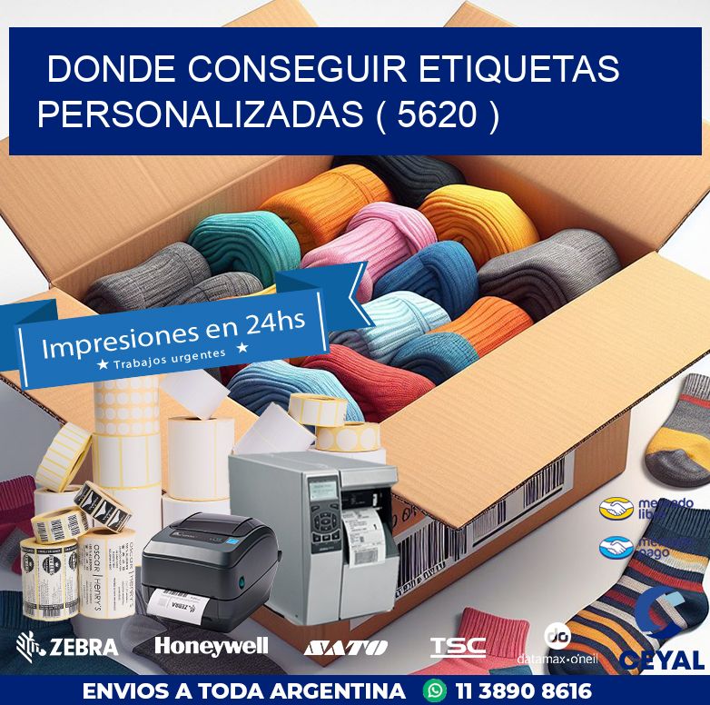DONDE CONSEGUIR ETIQUETAS PERSONALIZADAS ( 5620 )