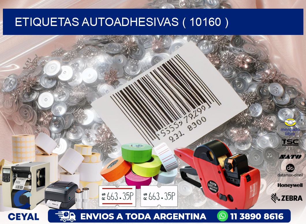 ETIQUETAS AUTOADHESIVAS ( 10160 )