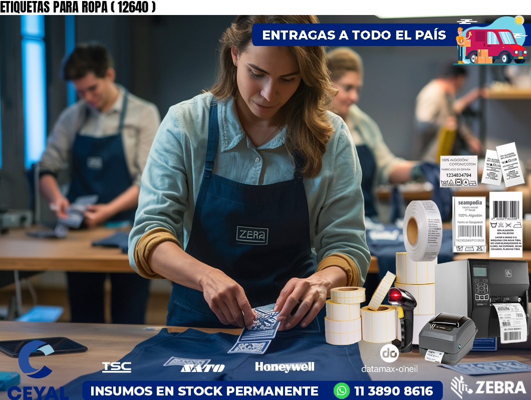 ETIQUETAS PARA ROPA ( 12640 )