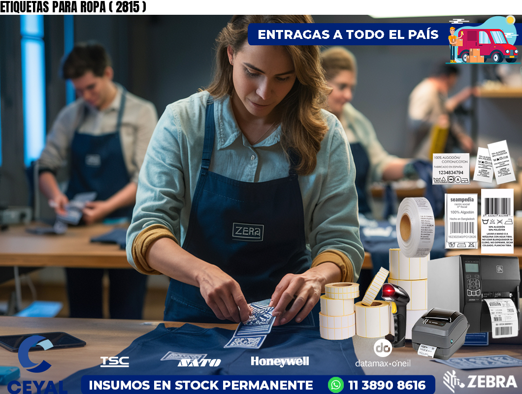 ETIQUETAS PARA ROPA ( 2815 )