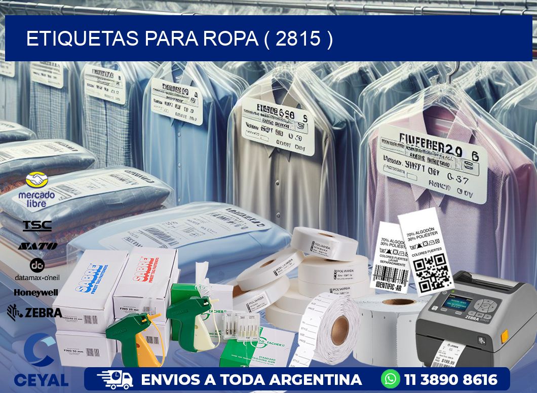 ETIQUETAS PARA ROPA ( 2815 )