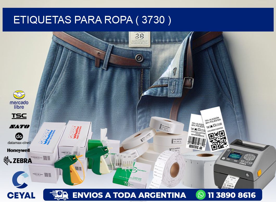 ETIQUETAS PARA ROPA ( 3730 )