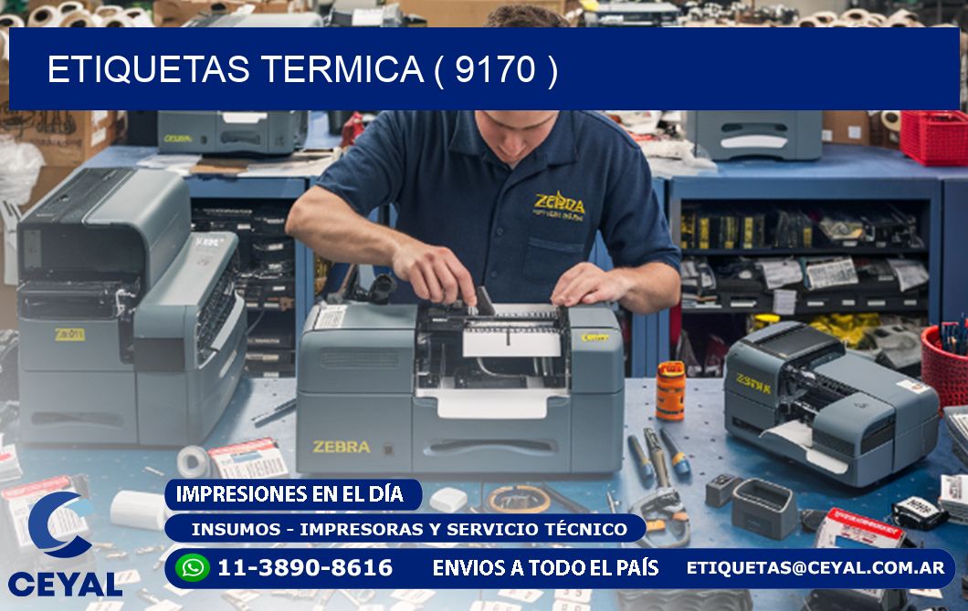 ETIQUETAS TERMICA ( 9170 )