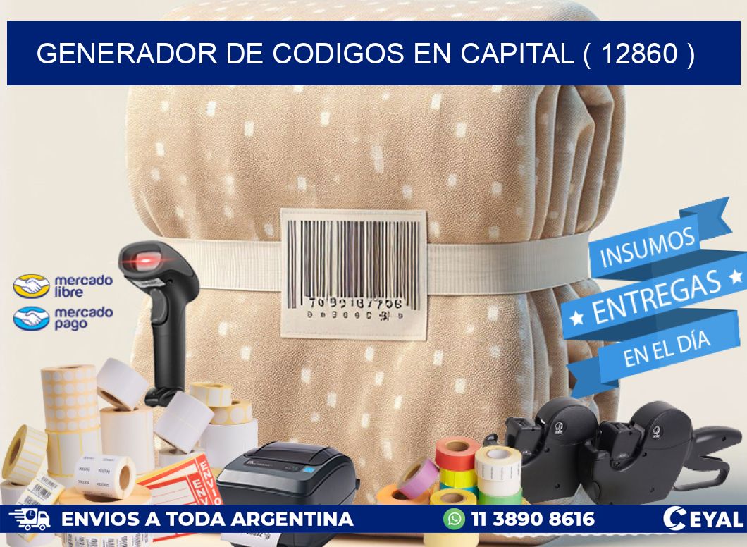 GENERADOR DE CODIGOS EN CAPITAL ( 12860 )