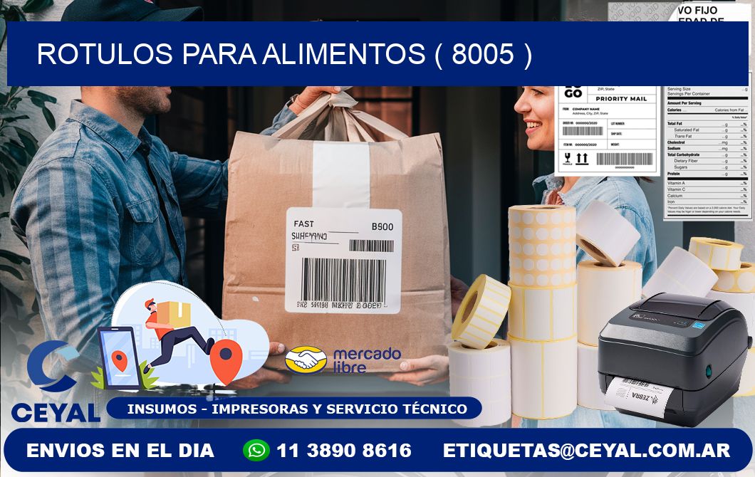 ROTULOS PARA ALIMENTOS ( 8005 )