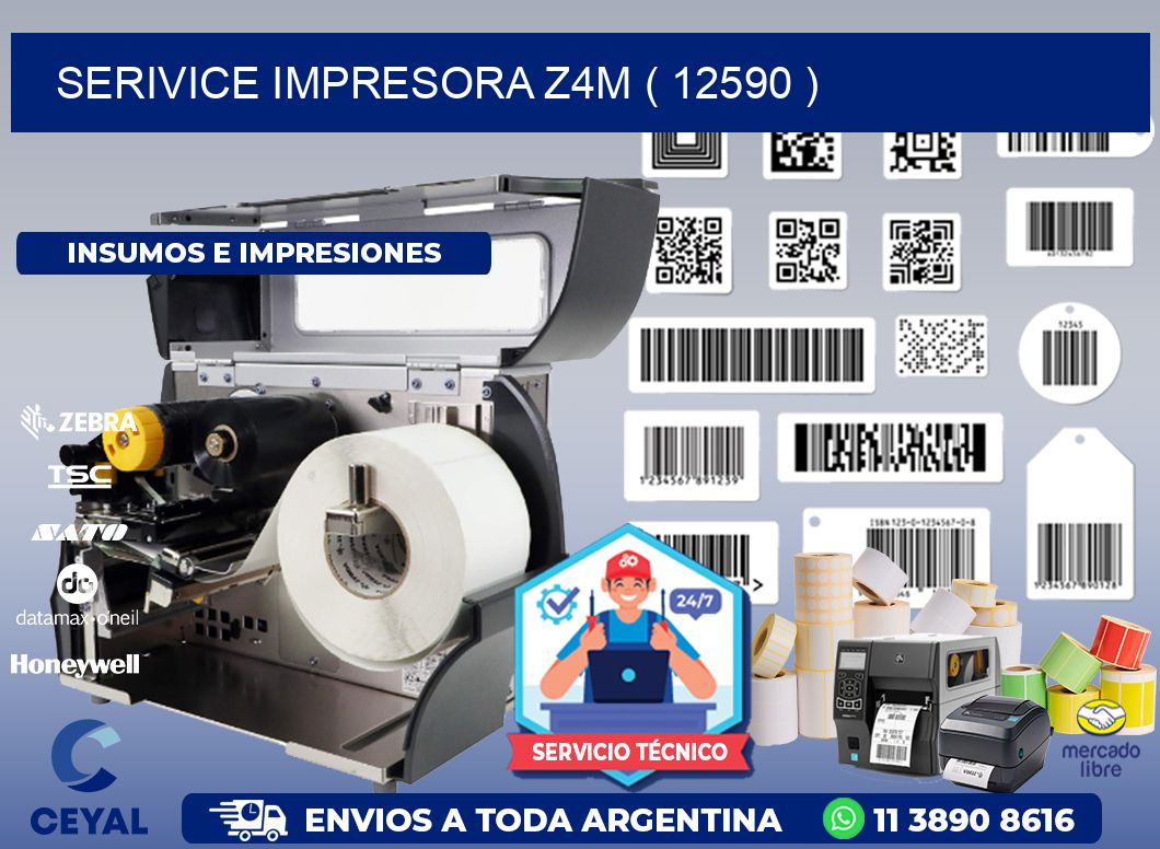 SERIVICE IMPRESORA Z4M ( 12590 )