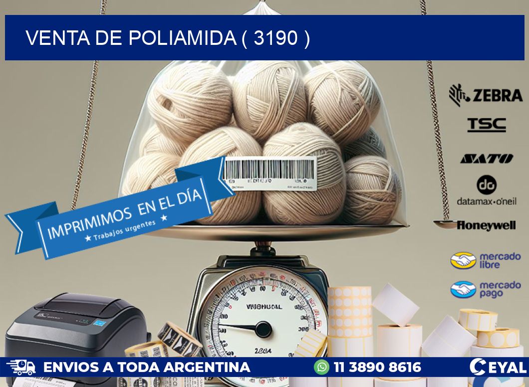VENTA DE POLIAMIDA ( 3190 )