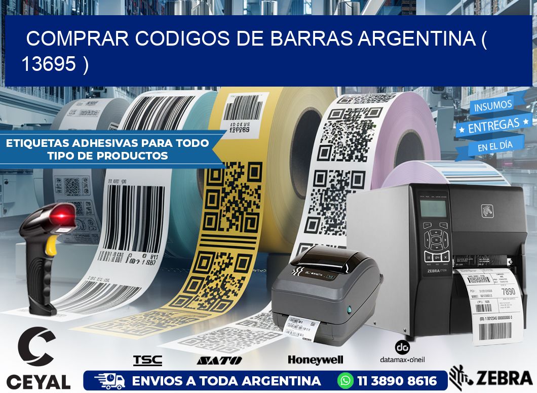 comprar codigos de barras argentina ( 13695 )