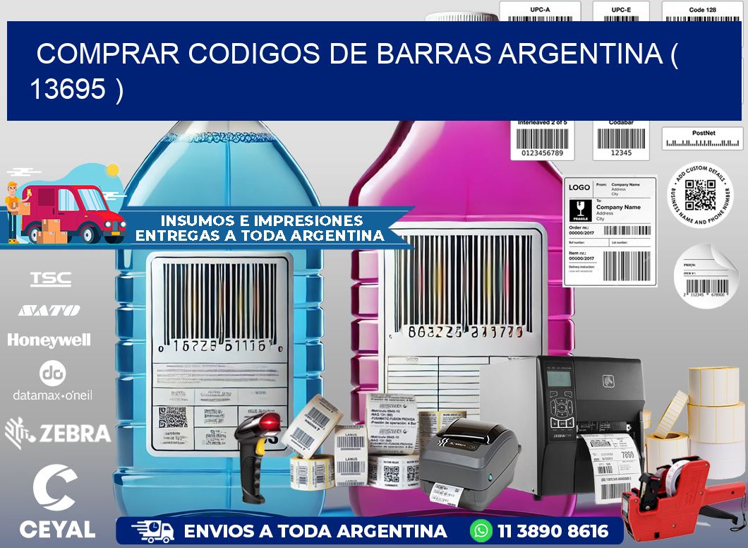 comprar codigos de barras argentina ( 13695 )